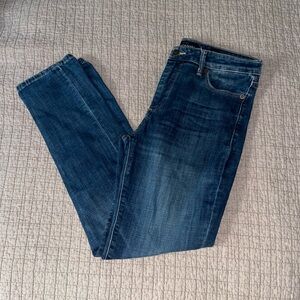Lucky Brand Women’s Dark Blue Straight Jeans